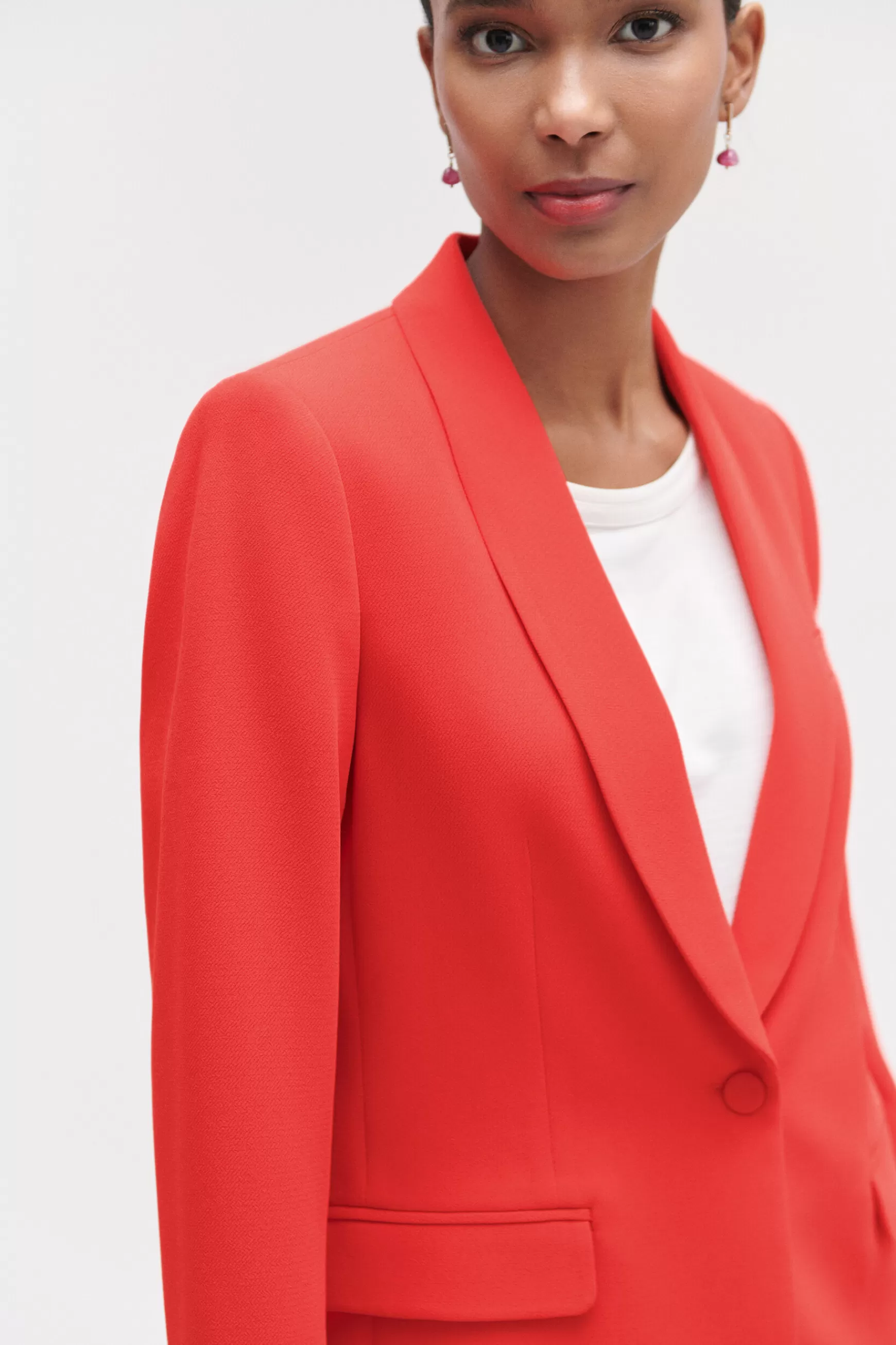 Hot Blazer Janis Structure Et Colore Femme Blazers