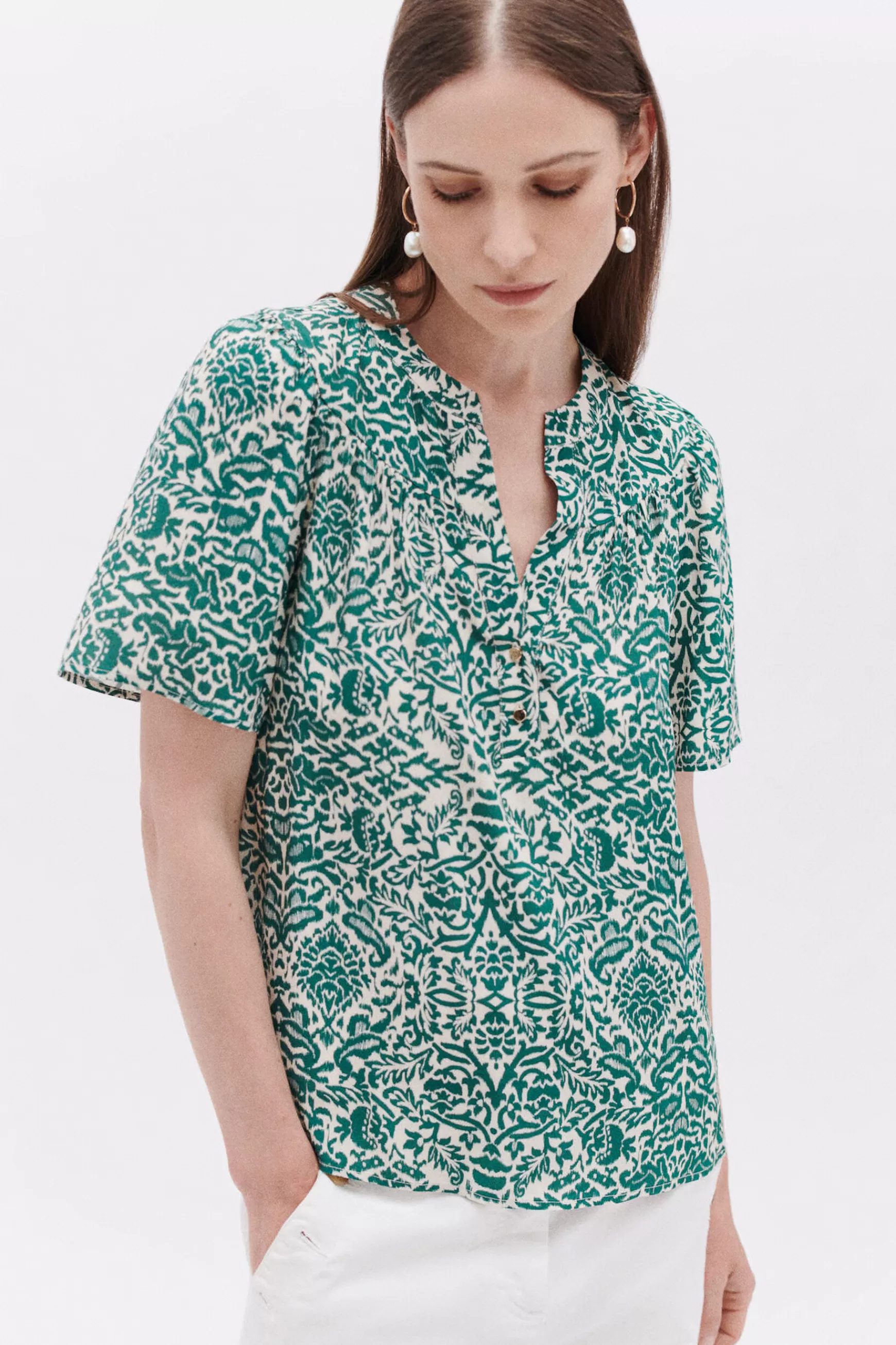Cheap Blouse Clea Bleu Turquoise Femme Blouses