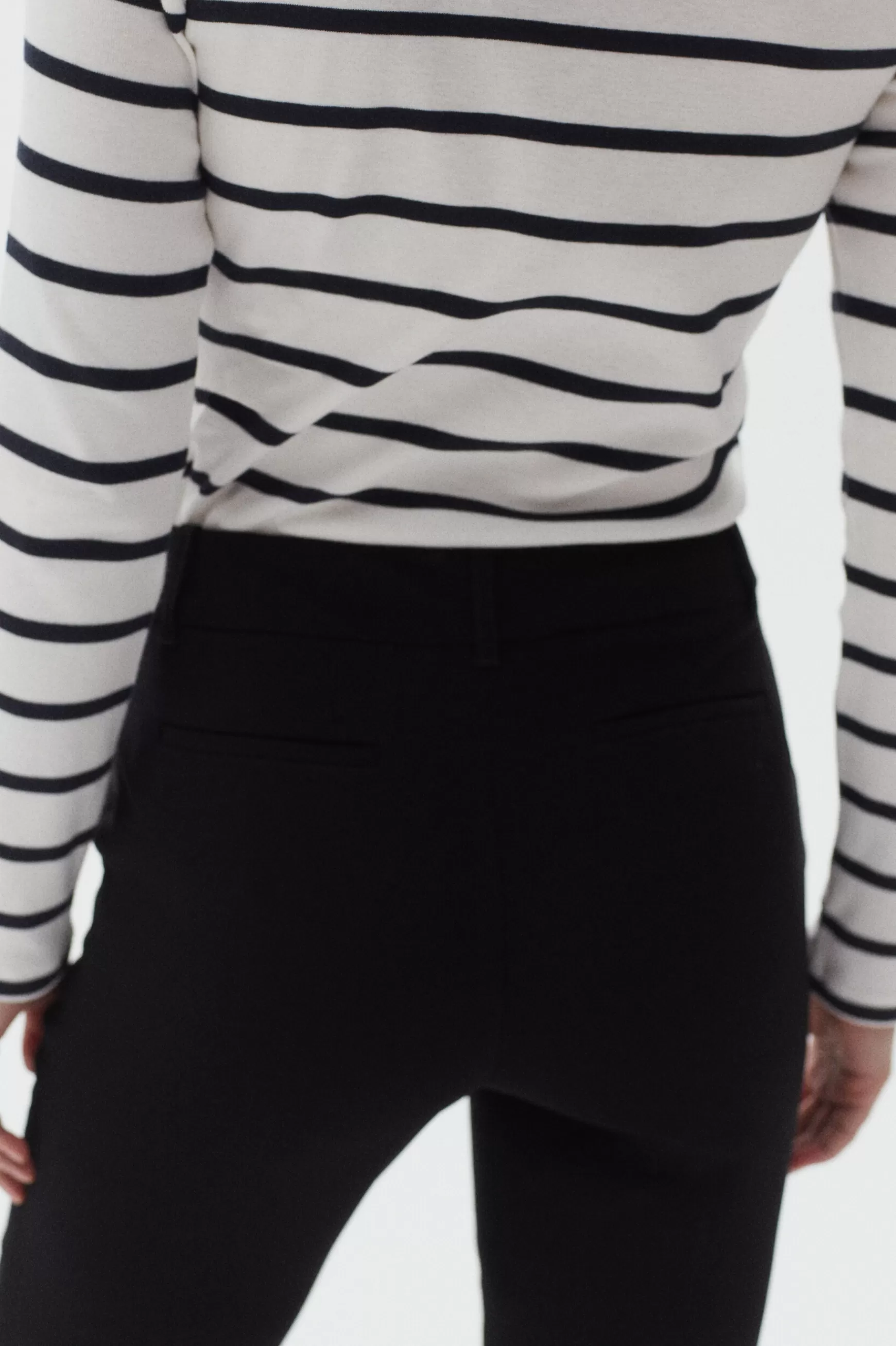 Outlet Pantalon Clement Noir Femme Pantalons