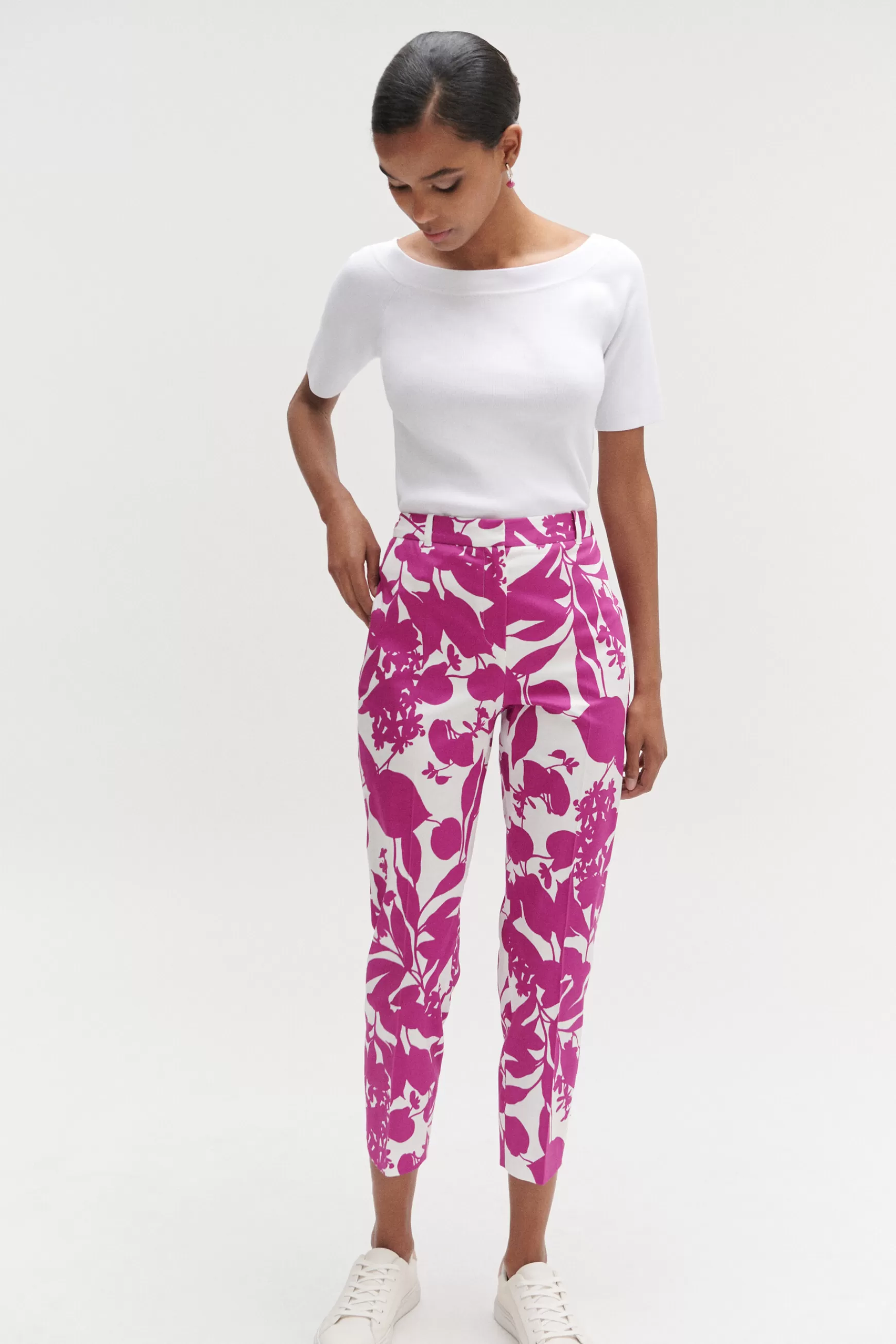 Best Pantalon Gab Fleuri Femme Pantalons