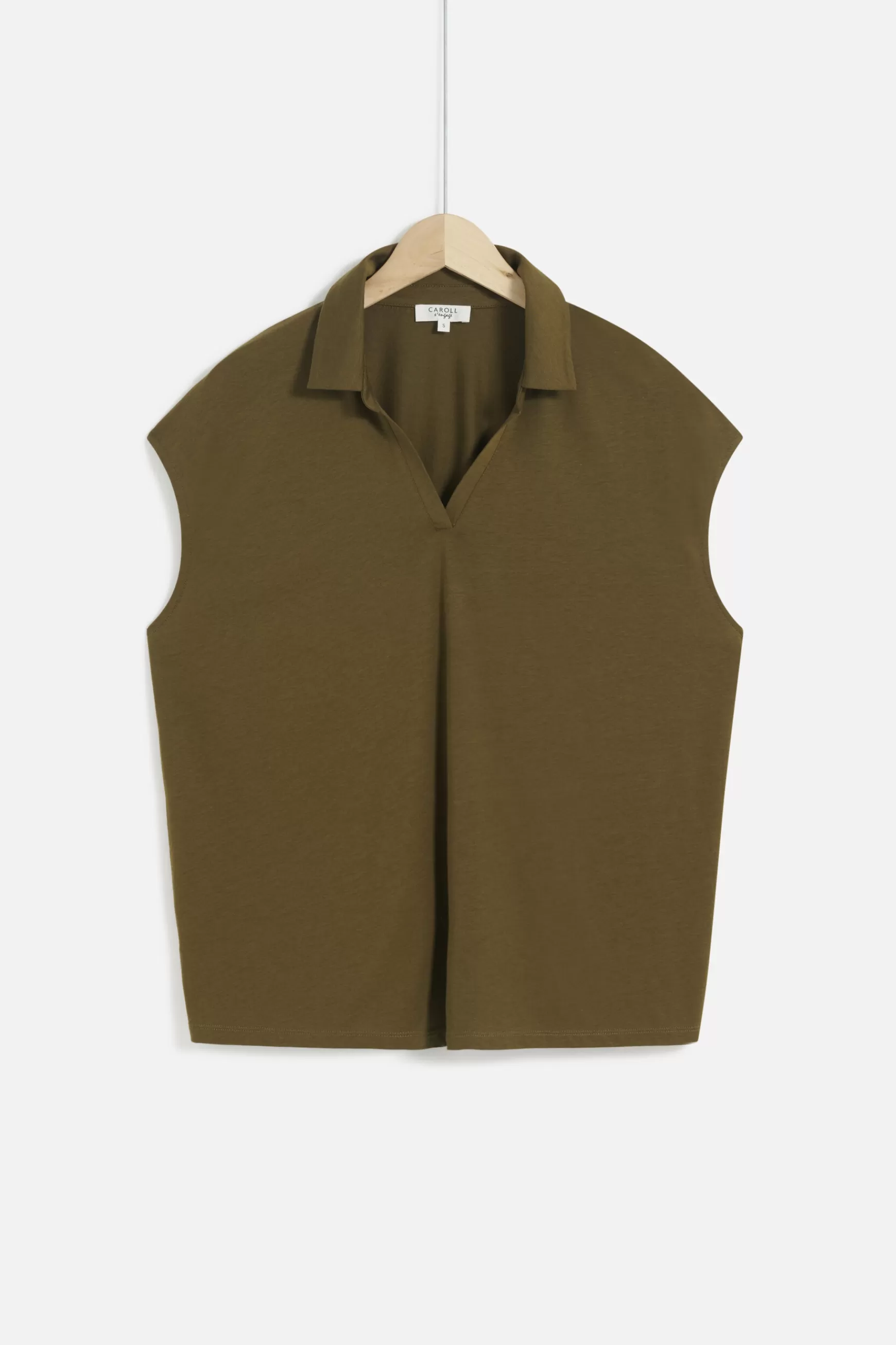 Cheap T-Shirt Tonata Vert Olive Femme Tops Et T-Shirts